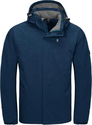 Little Donkey Andy Men's Waterproof Ski Snowboarding Jacket Windproof Warm Coat with Detachable Hood
