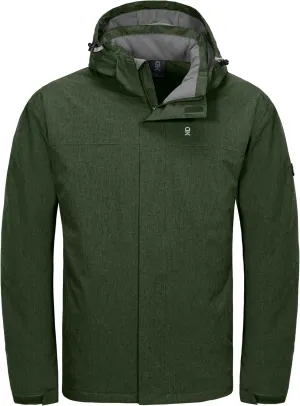 Little Donkey Andy Men's Waterproof Ski Snowboarding Jacket Windproof Warm Coat with Detachable Hood