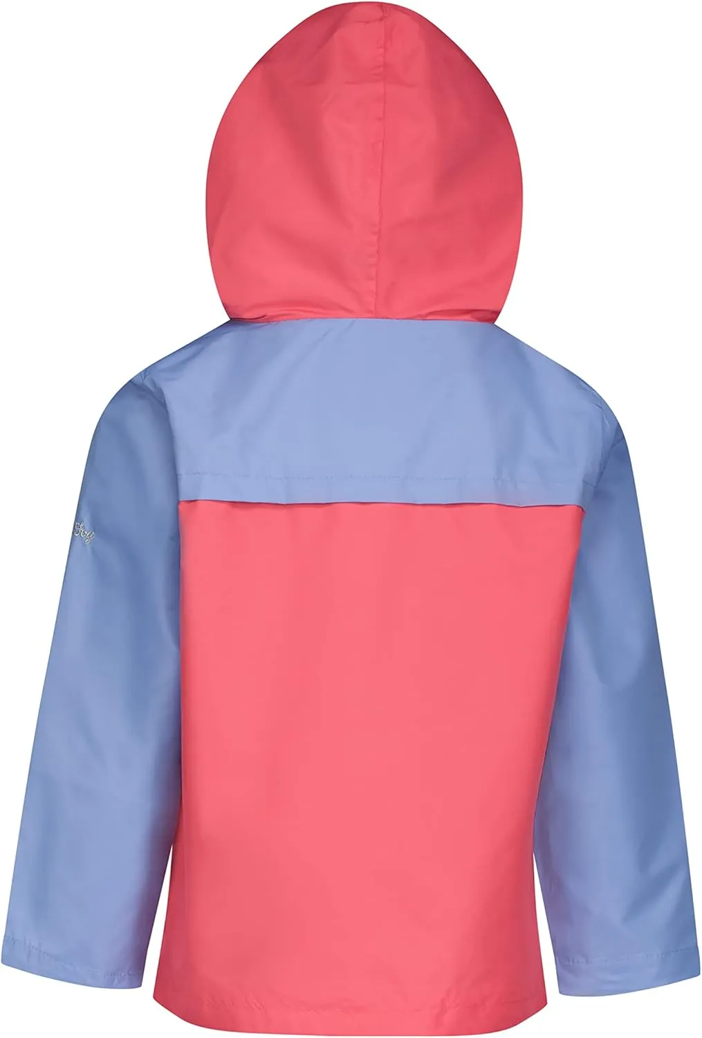 LONDON FOG Girls Waterproof Rain Suit for Kids Hooded Jacket and Splash Pant Set