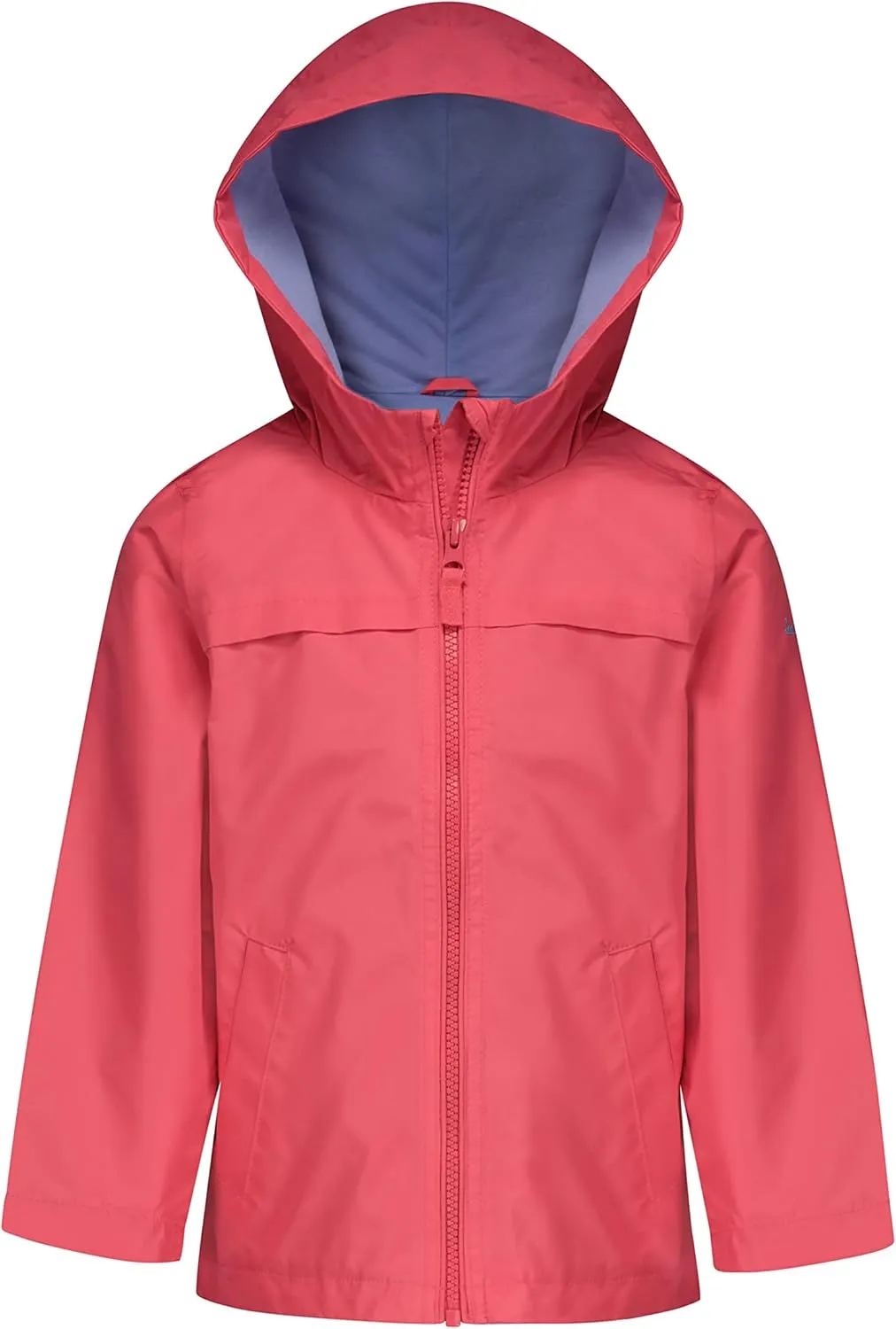 LONDON FOG Girls Waterproof Rain Suit for Kids Hooded Jacket and Splash Pant Set