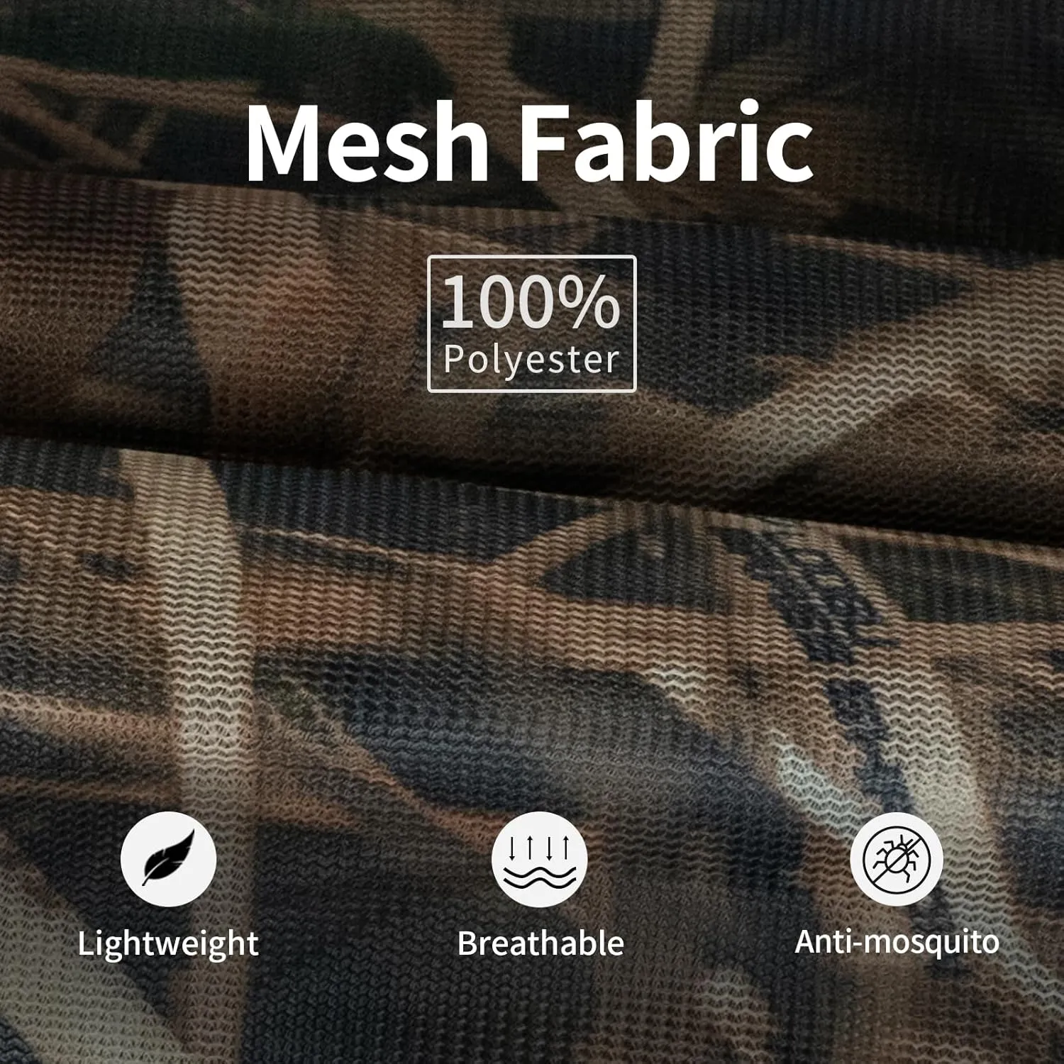 LOOGU Mosquito Suits, Net Bug Pants & Jacket Hood Sets - Ultra-fine Mesh - With Fishing, Hiking, Camping and Gardening