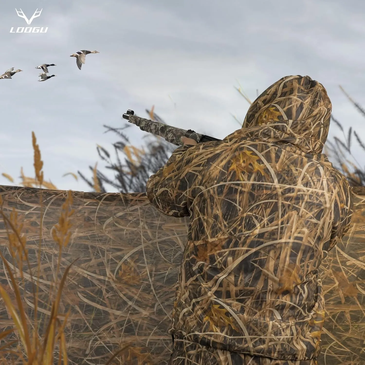 LOOGU Mosquito Suits, Net Bug Pants & Jacket Hood Sets - Ultra-fine Mesh - With Fishing, Hiking, Camping and Gardening