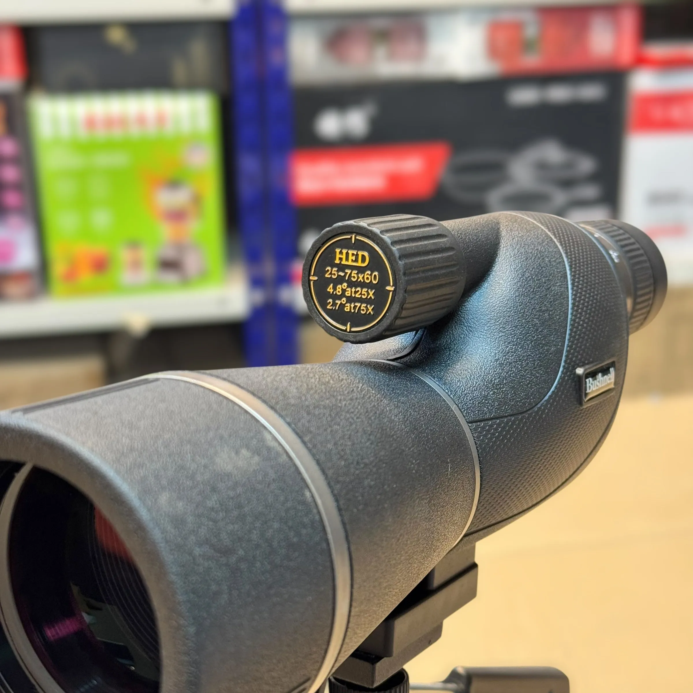 Lot Imported Bushnell 75x60 Spotting Scope