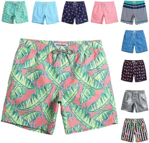 maamgic Mens Slim Fit Swim Shorts Swim Trunks 7 inch