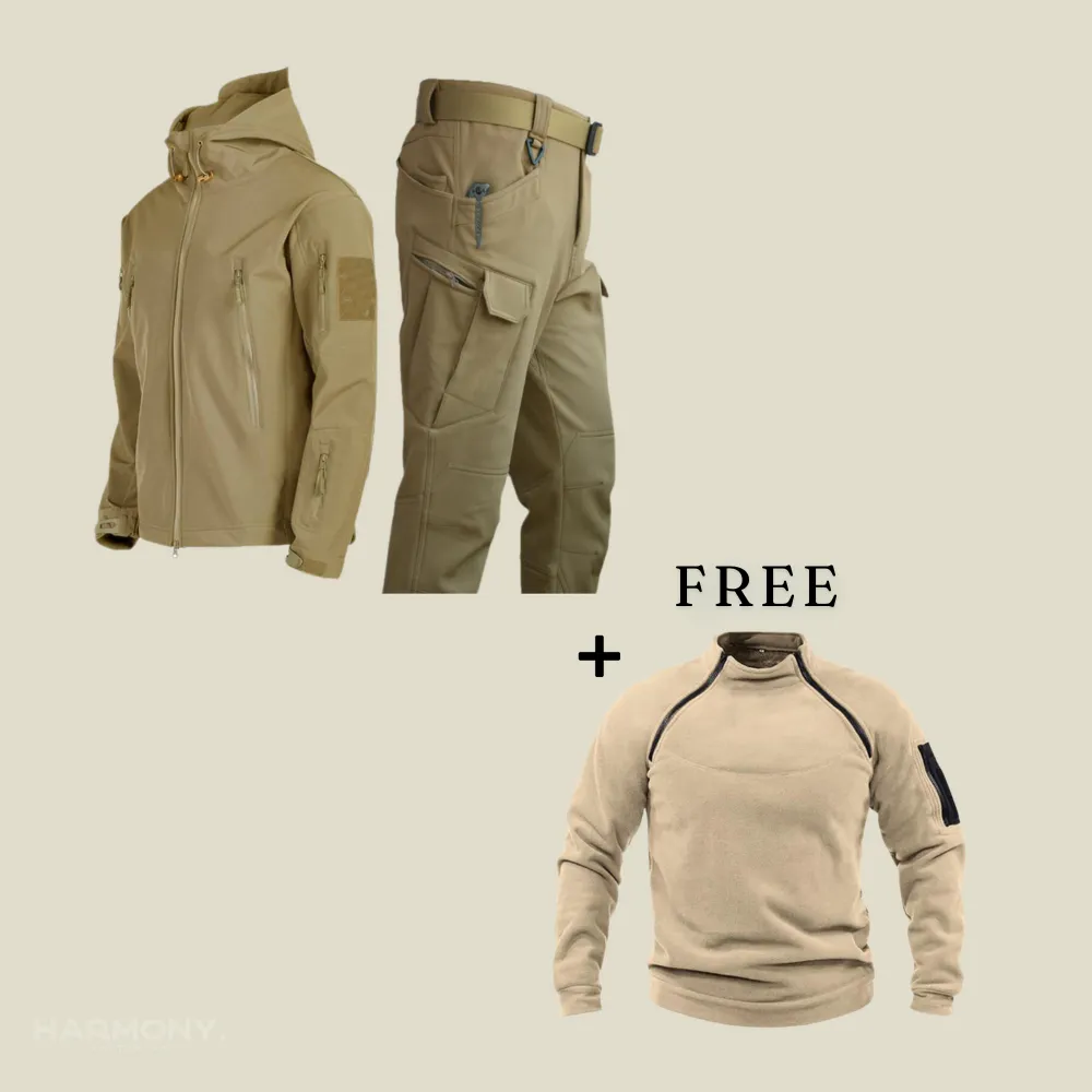 Marcus | Waterproof Tactical Suit   FREE Jacket