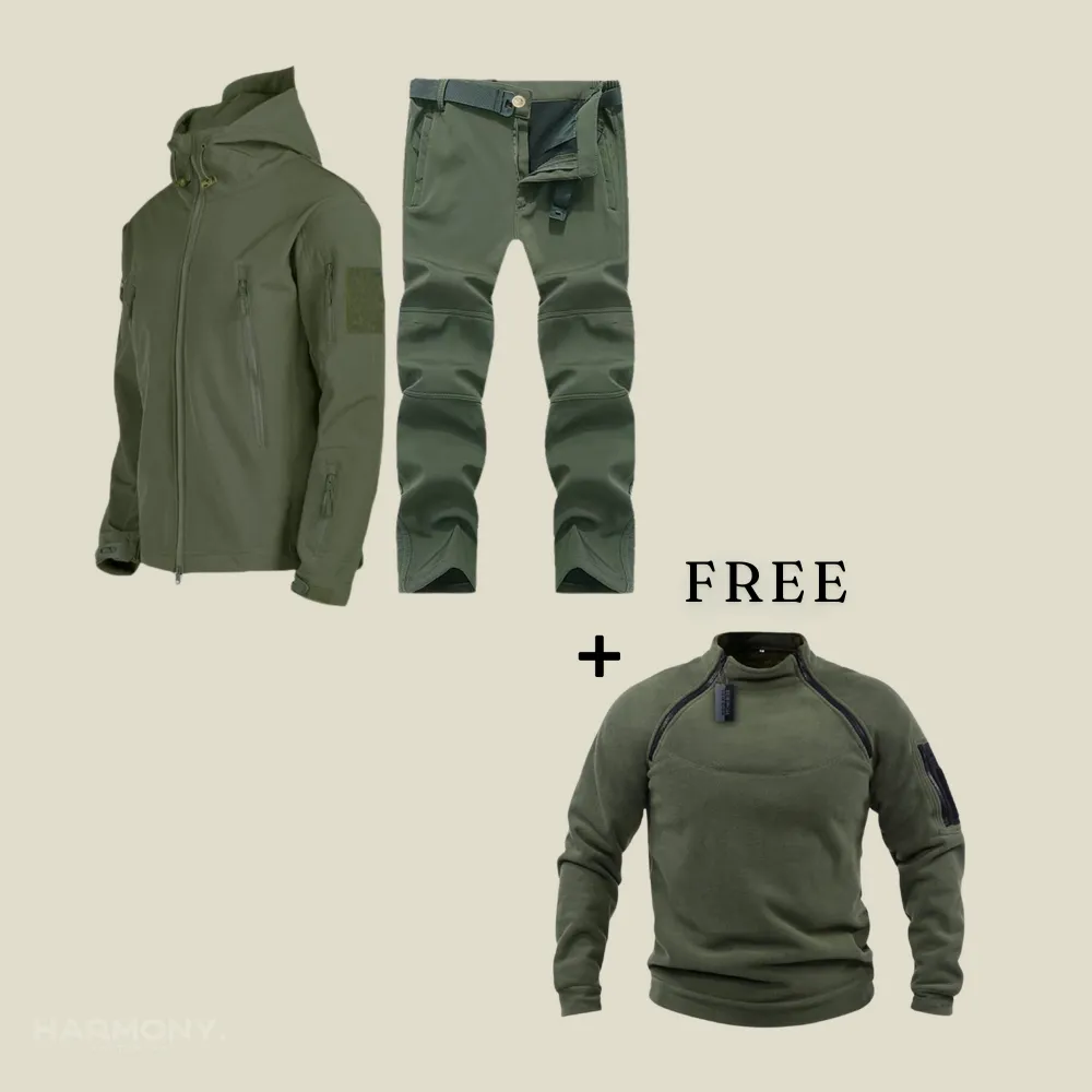 Marcus | Waterproof Tactical Suit   FREE Jacket