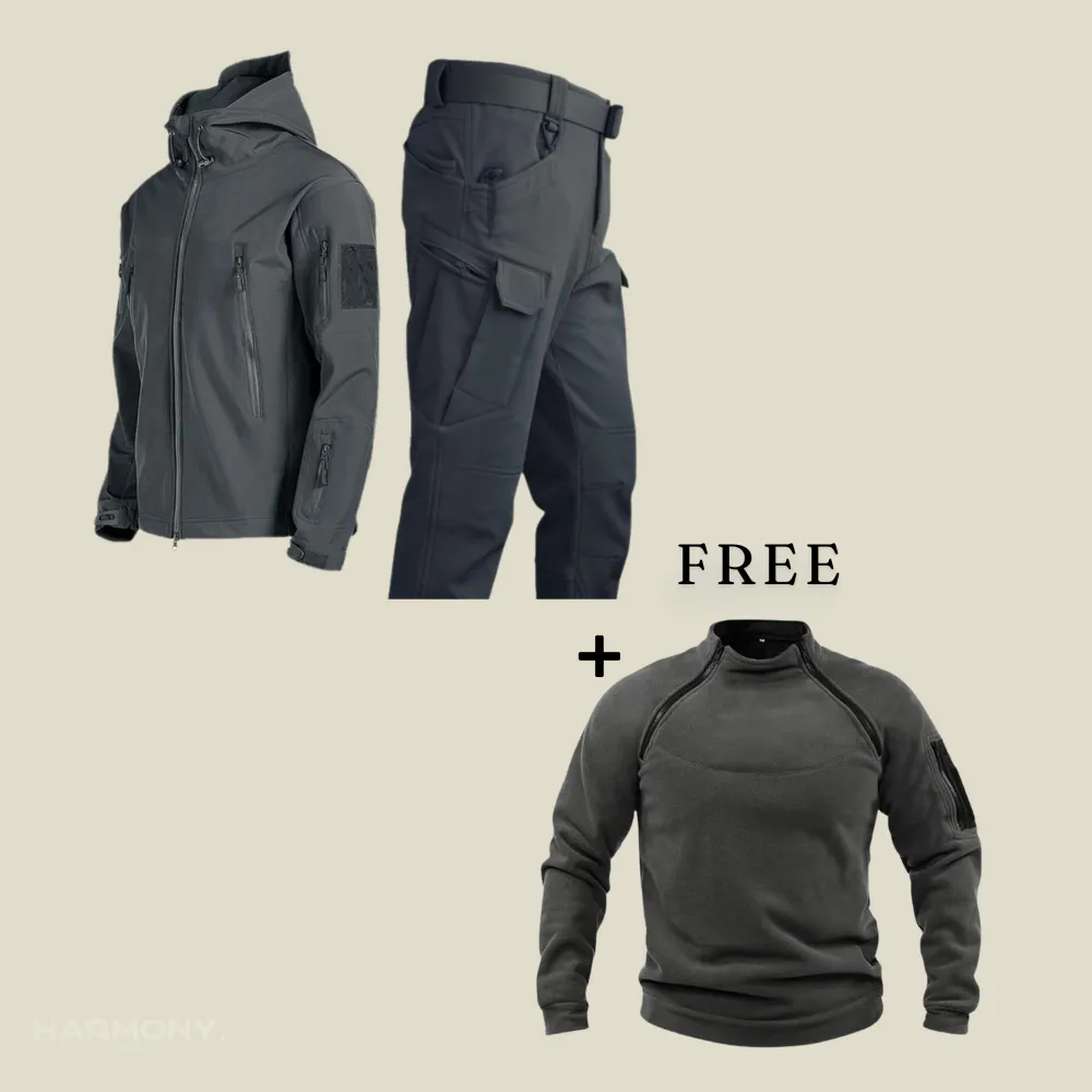 Marcus | Waterproof Tactical Suit   FREE Jacket