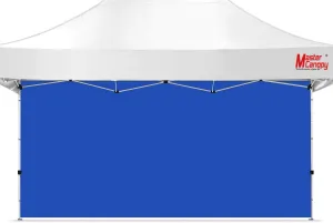 MASTERCANOPY Instant Canopy Tent Sidewall for 10x20 Pop Up Canopy, 1 Piece, Blue