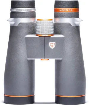 Maven B2 45 mm ED Binocular (11X45, Gray/Orange)
