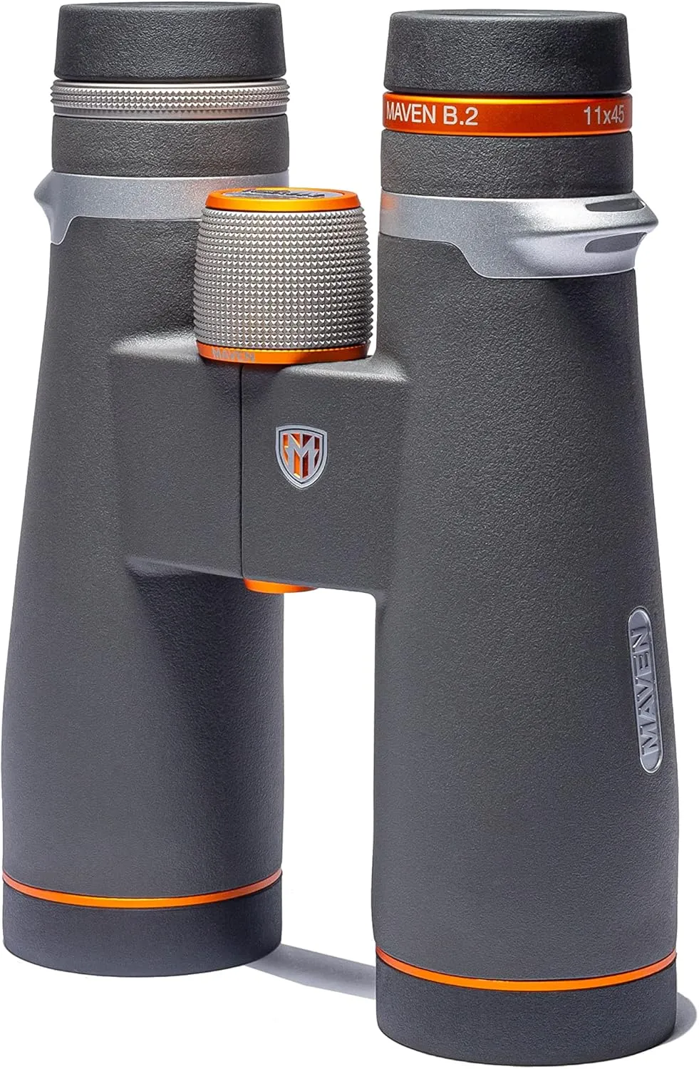 Maven B2 45 mm ED Binocular (11X45, Gray/Orange)