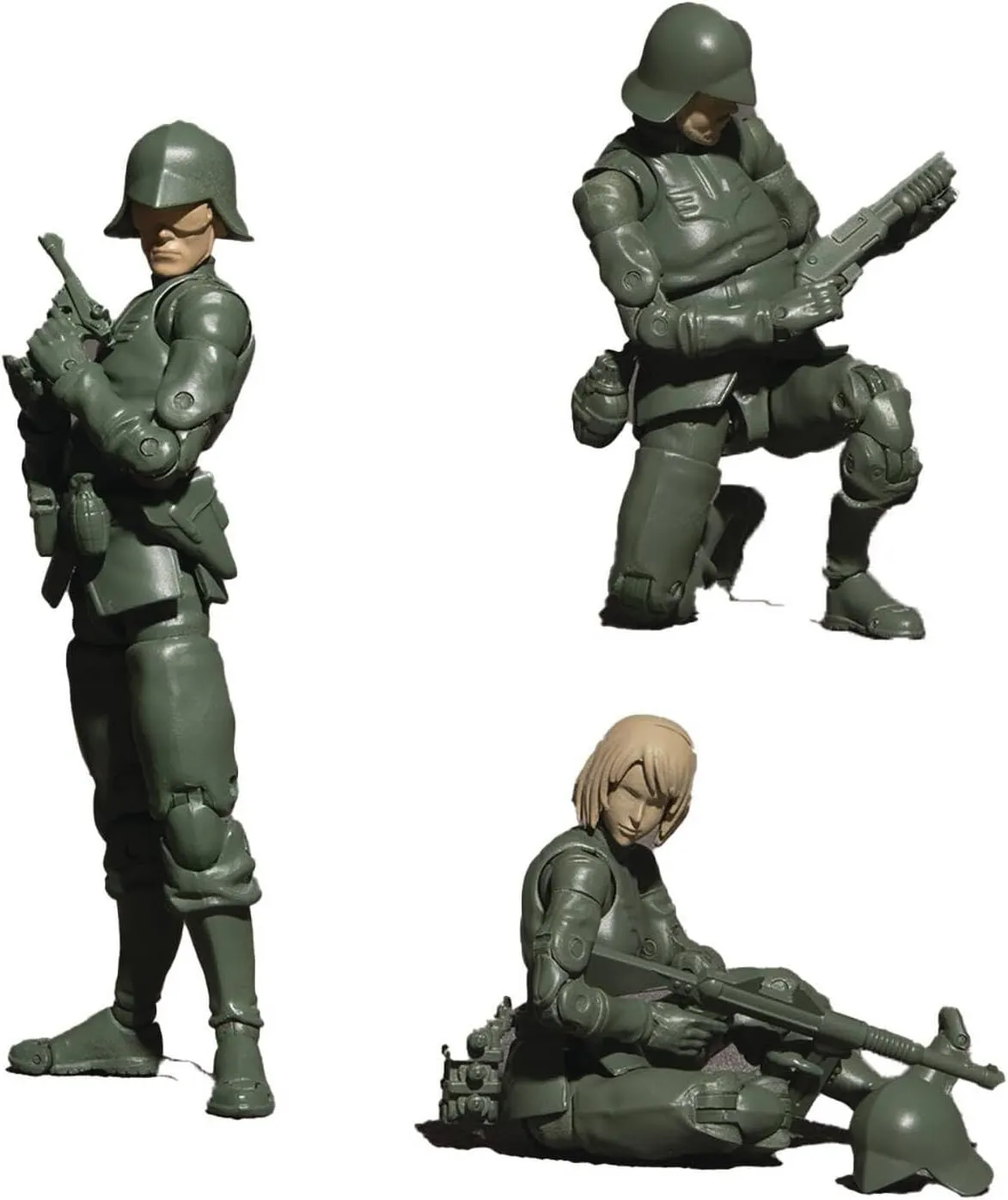 Megahouse - Mobile Suit Gundam - Principilaty of Zeon General Soldier 01~03 Set (Packaging with Special Box), G.M.G. Professional Collectible Figure
