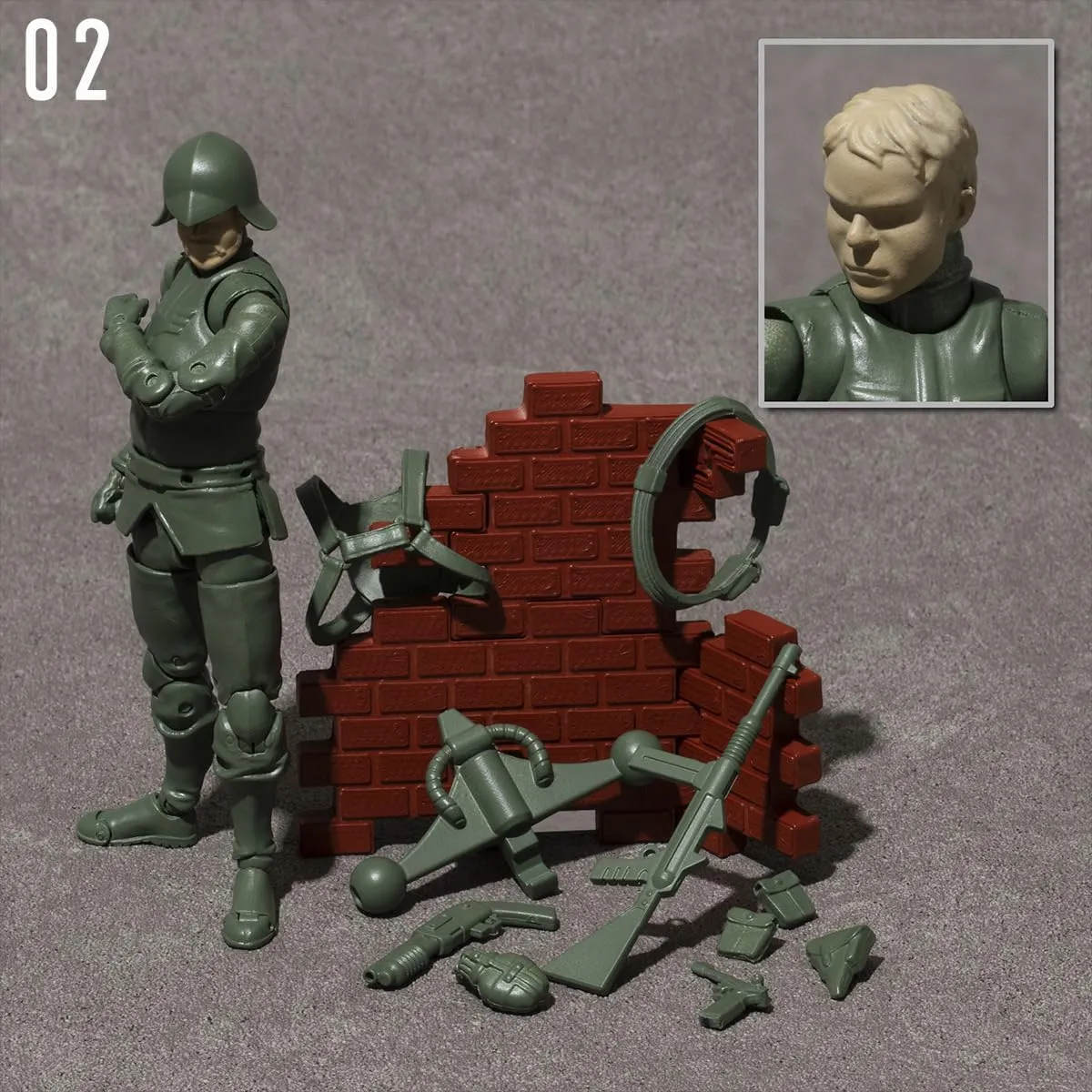 Megahouse - Mobile Suit Gundam - Principilaty of Zeon General Soldier 01~03 Set (Packaging with Special Box), G.M.G. Professional Collectible Figure