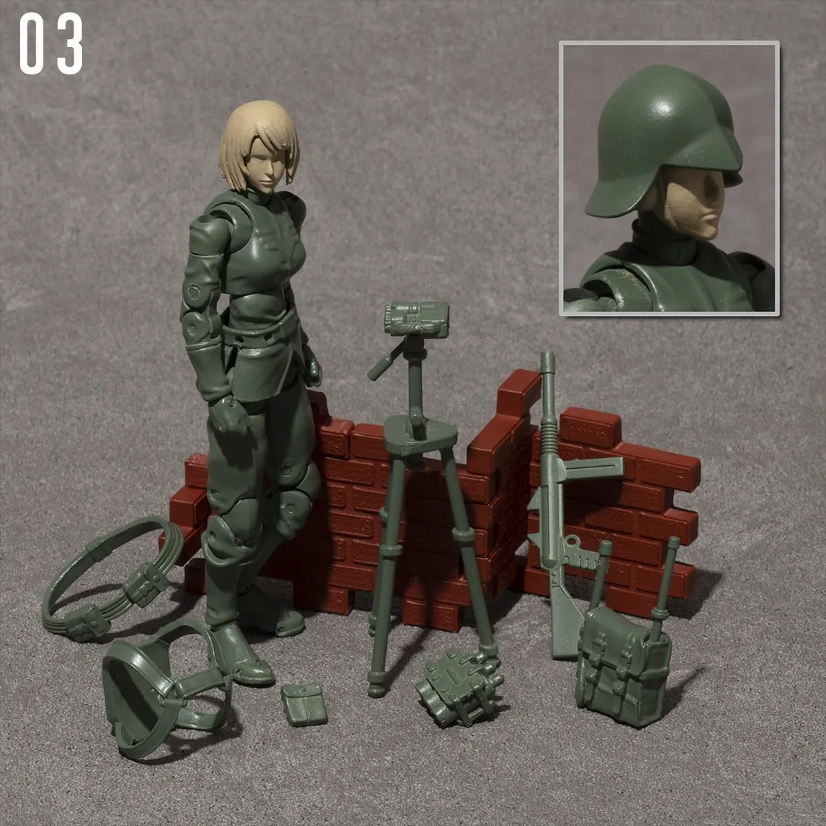 Megahouse - Mobile Suit Gundam - Principilaty of Zeon General Soldier 01~03 Set (Packaging with Special Box), G.M.G. Professional Collectible Figure