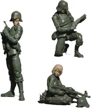 Megahouse - Mobile Suit Gundam - Principilaty of Zeon General Soldier 01~03 Set (Packaging with Special Box), G.M.G. Professional Collectible Figure