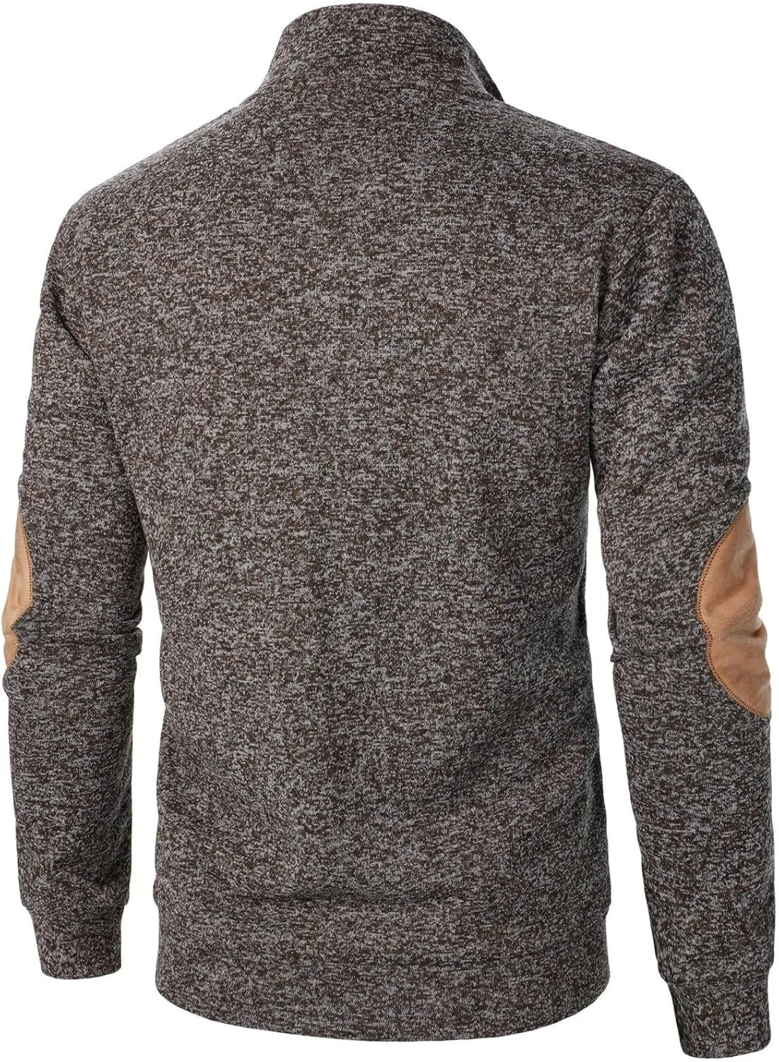 Men's Casual Pullover Sweatshirt 1/4 Button Down Stand Collar Slim Fit Long Sleeve Tops Lightweight Tactical Sweater