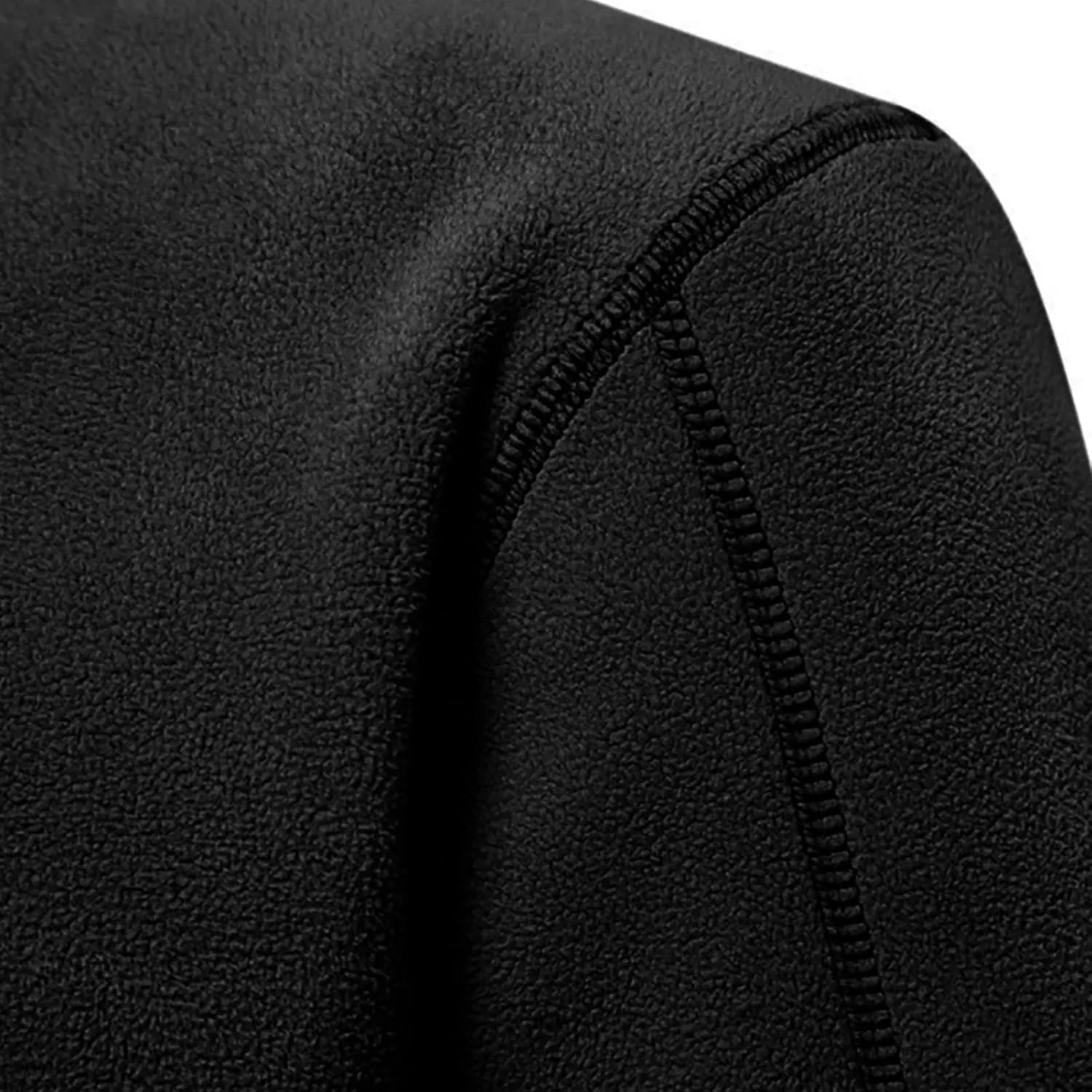 Men's Sherpa Lined Quarter Zip Sweatshirt Fleece Long Sleeve Heavyweight Pullover Tops Winter Turtleneck Warm Shirts