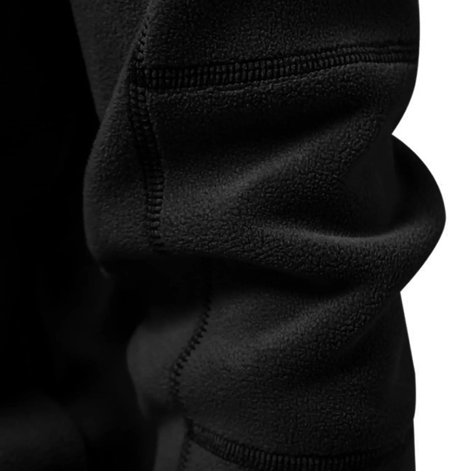 Men's Sherpa Lined Quarter Zip Sweatshirt Fleece Long Sleeve Heavyweight Pullover Tops Winter Turtleneck Warm Shirts