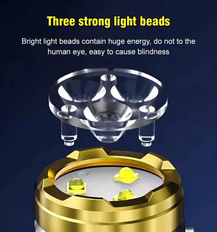 Mini Powerful LED Flashlight, Brighten Your Path Anytime, Anywhere