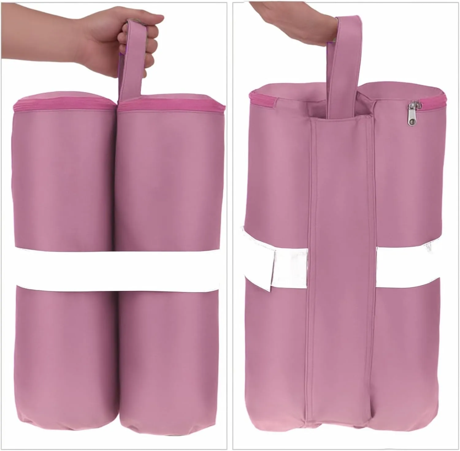 MOOCY Sand Bag for Canopy Weights, Heavy Duty Sandbags for Pop Up Canopy Leg Tent, Instant Shelter, Tailgate Tent Anchor Bags, Set of 4