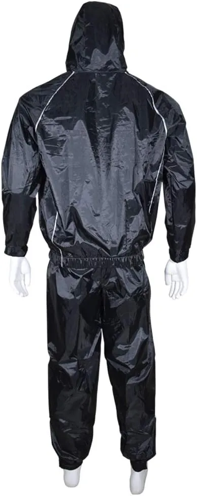 MRX Heavy Duty Sweat Suit for Men & Women Workout Training & Exercise Waterproof Sauna Suit Weight Loss Track Suits Sets