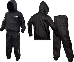 MRX Heavy Duty Sweat Suit for Men & Women Workout Training & Exercise Waterproof Sauna Suit Weight Loss Track Suits Sets