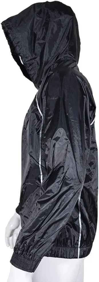 MRX Heavy Duty Sweat Suit for Men & Women Workout Training & Exercise Waterproof Sauna Suit Weight Loss Track Suits Sets