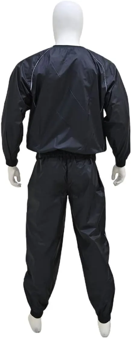 MRX Heavy Duty Sweat Suit for Men & Women Workout Training & Exercise Waterproof Sauna Suit Weight Loss Track Suits Sets