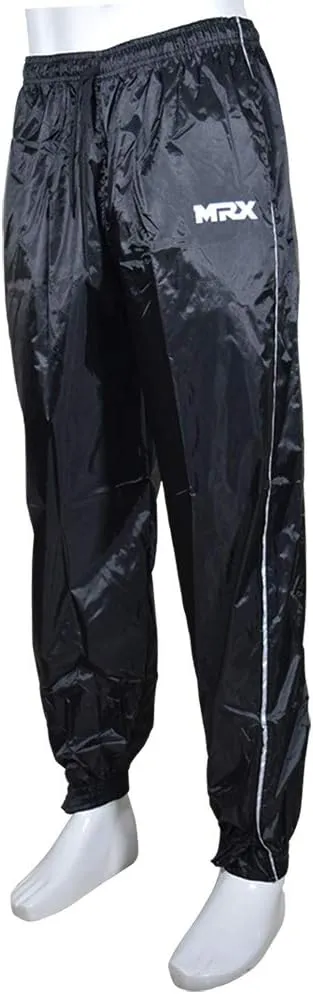 MRX Heavy Duty Sweat Suit for Men & Women Workout Training & Exercise Waterproof Sauna Suit Weight Loss Track Suits Sets