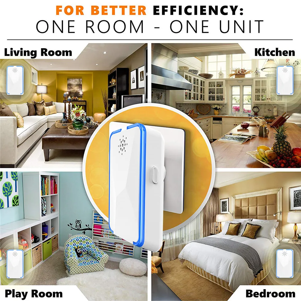 Multi-function Ultrasonic Electronic Mosquito Fly Bug Repeller Killer Mice Spiders Repeller Insecticide Intelligent Home Product