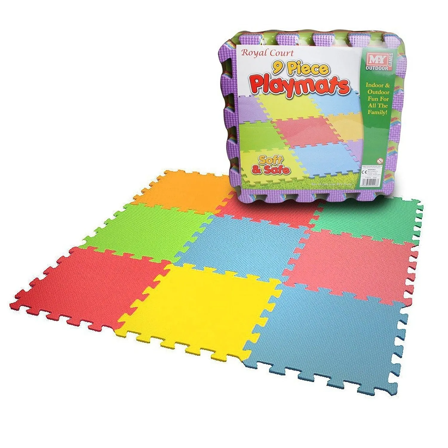 M.Y 9 Piece EVA Playmats 29cm x 29cm