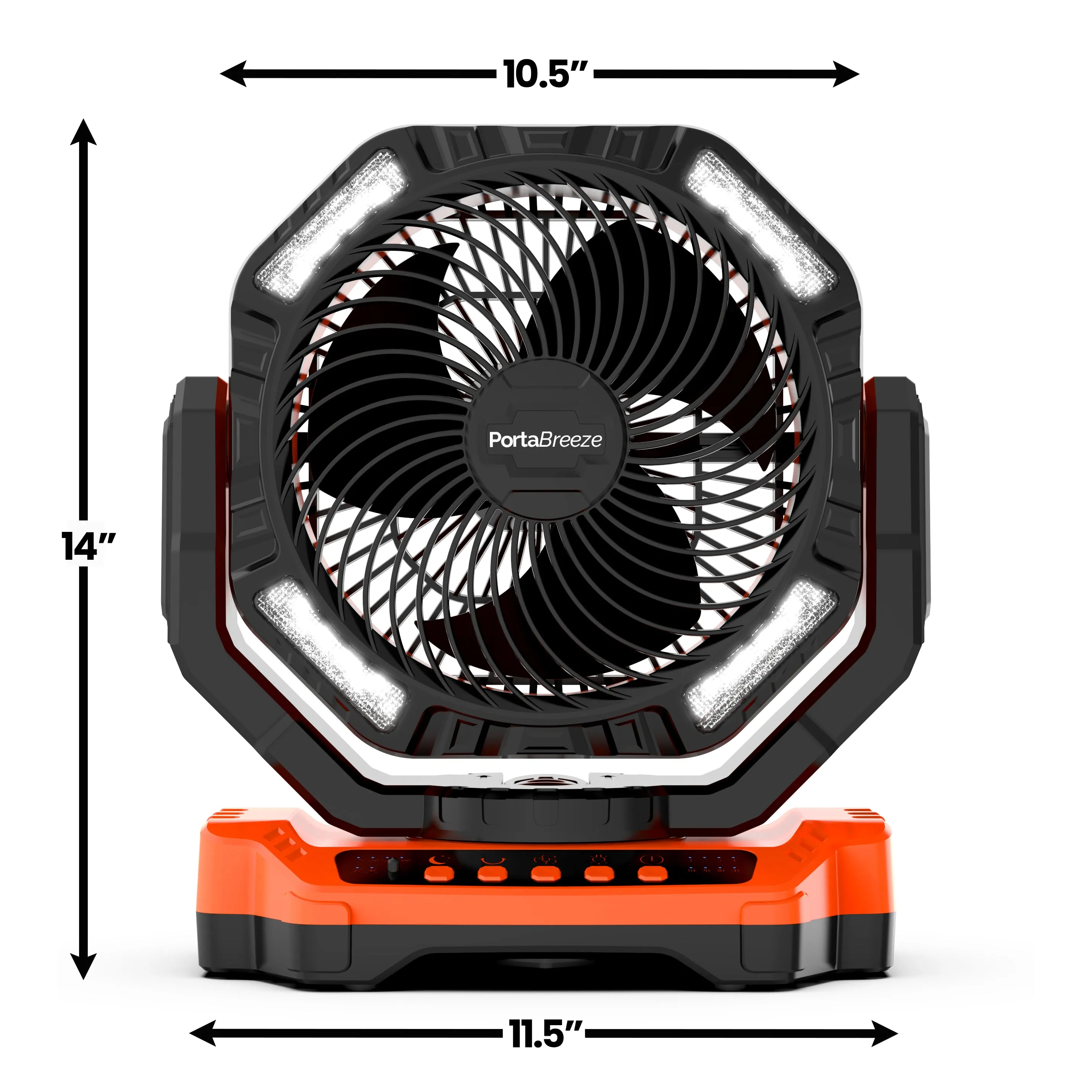 NEW!  PortaBreeze D13 Rechargeable Camping Fan