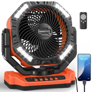 NEW!  PortaBreeze D13 Rechargeable Camping Fan