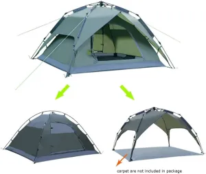 NIEH Automatic Tent Camping Tent,Easy Instant Setup Protable Backpacking for Sun Shelter Travelling,Hiking