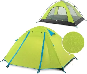 NIEH Instant Pop Up Camping Tents for 2 Person Family, Waterproof Sun Shelters Backpacking Tents Quick Set Up for Camping Hiking Outdoor Activities