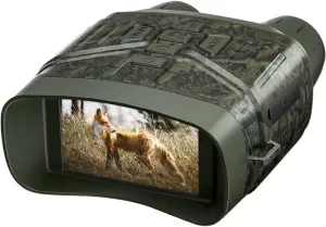 Night Vision Binoculars for Adults, 4K Night Vision Goggles Binoculars for Adults,3'' Large Screen,Save Photo/Video with Memory Card & Rechargeable Lithium Battery for Hunting & Camping (Camouflage 6