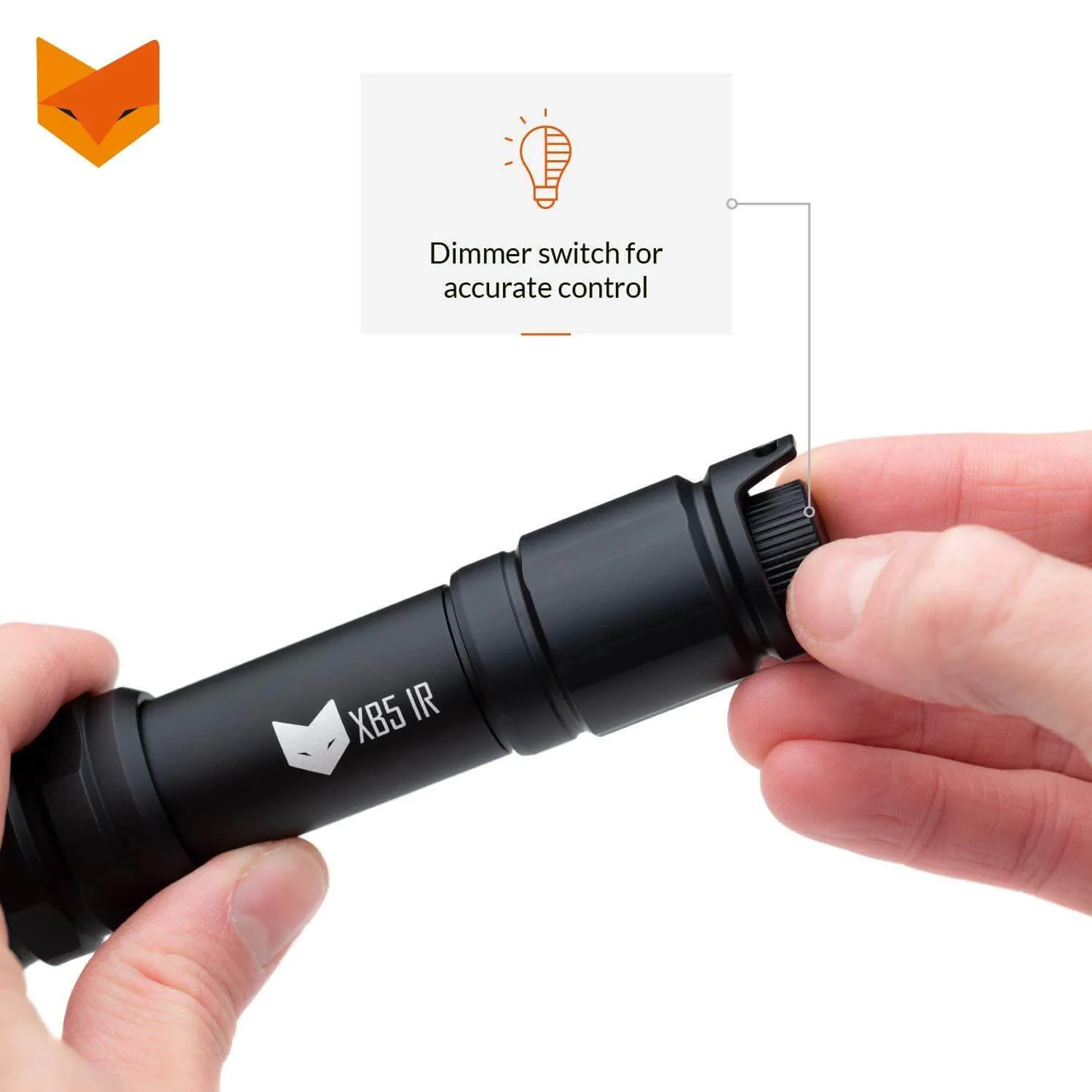 Nightfox XB5 850nm Infrared LED Flashlight