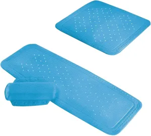 Non-Slip PVC Arosa Foam Shower mat, 55x55 cm, Multicolour
