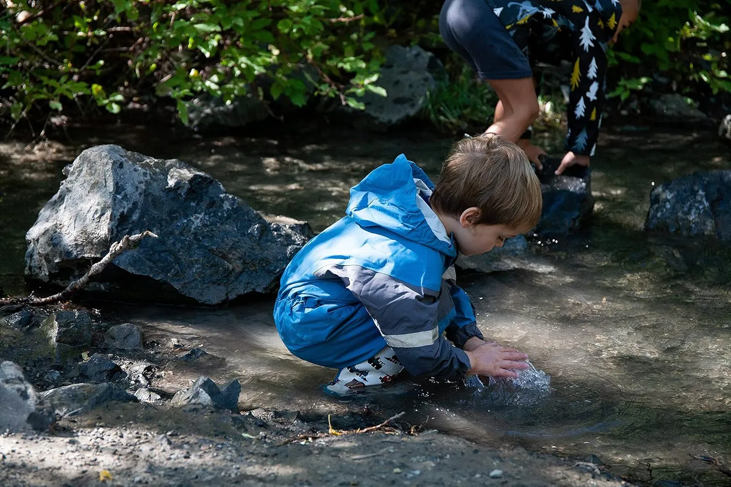 OAKI Rain and Trail Suit - The Ultimate Kids & Toddler Rain Suit for Boys & Girls - Perfect Muddy Buddy Rain Overalls Toddler
