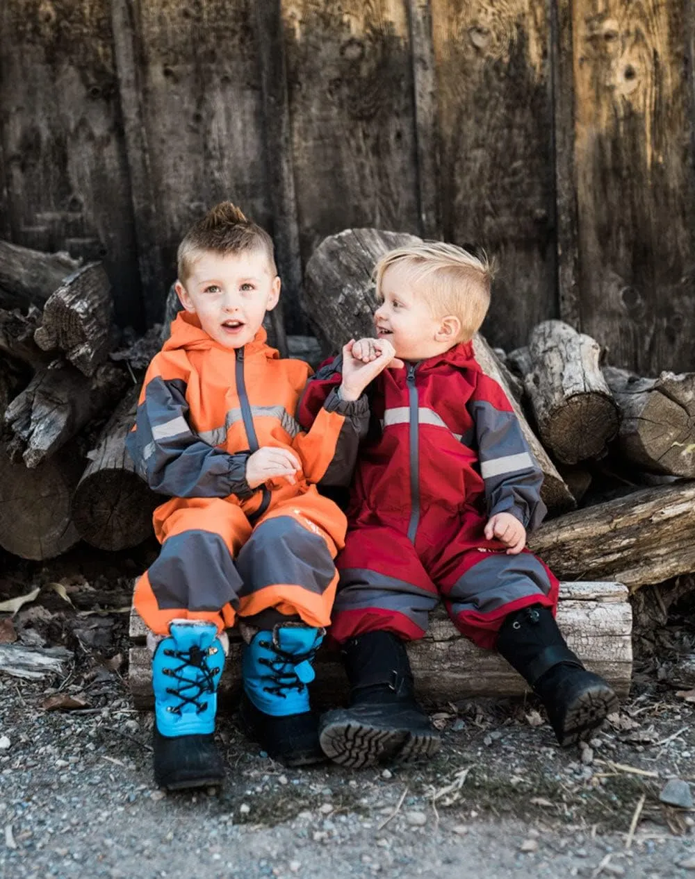 OAKI Rain and Trail Suit - The Ultimate Kids & Toddler Rain Suit for Boys & Girls - Perfect Muddy Buddy Rain Overalls Toddler