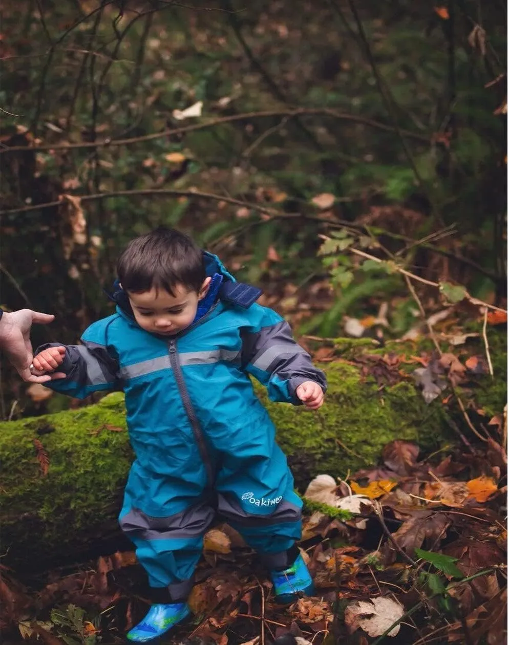 OAKI Rain and Trail Suit - The Ultimate Kids & Toddler Rain Suit for Boys & Girls - Perfect Muddy Buddy Rain Overalls Toddler