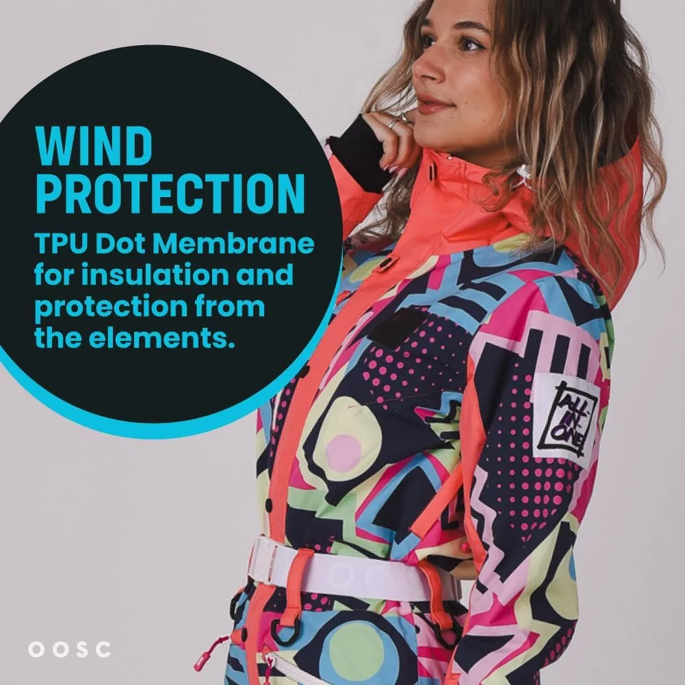 OOSC Saved By The Bell Ski Suit Womens