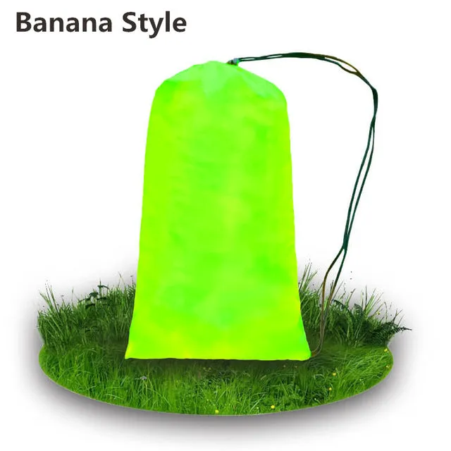 Outdoor Camping Mat Picnic Mat Beach Mat Inflatable Sofa Lazy Bag Air Sofa Bed Moisture-Proof Pad Inflatable Air Lounger Chair