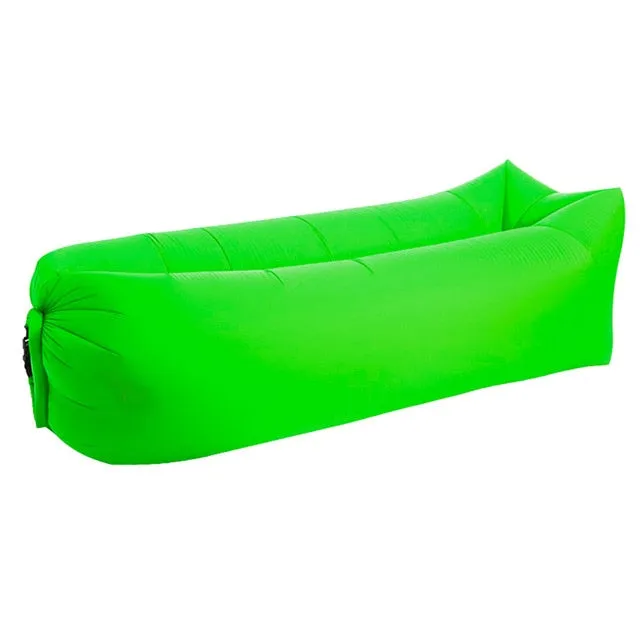 Outdoor Camping Mat Picnic Mat Beach Mat Inflatable Sofa Lazy Bag Air Sofa Bed Moisture-Proof Pad Inflatable Air Lounger Chair