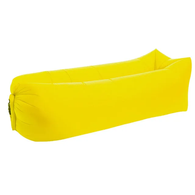 Outdoor Camping Mat Picnic Mat Beach Mat Inflatable Sofa Lazy Bag Air Sofa Bed Moisture-Proof Pad Inflatable Air Lounger Chair