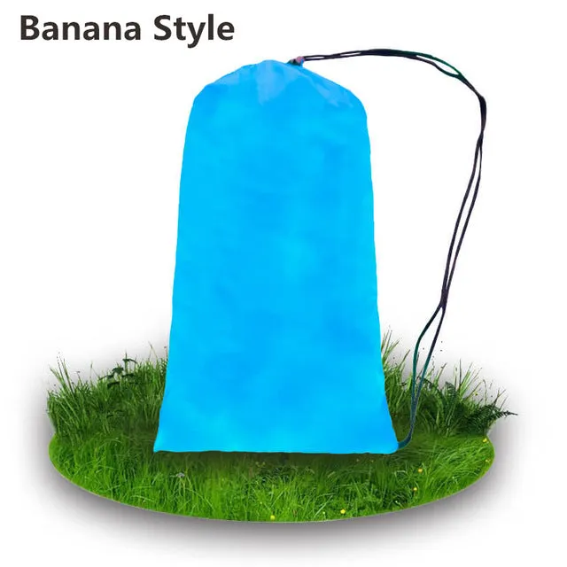 Outdoor Camping Mat Picnic Mat Beach Mat Inflatable Sofa Lazy Bag Air Sofa Bed Moisture-Proof Pad Inflatable Air Lounger Chair