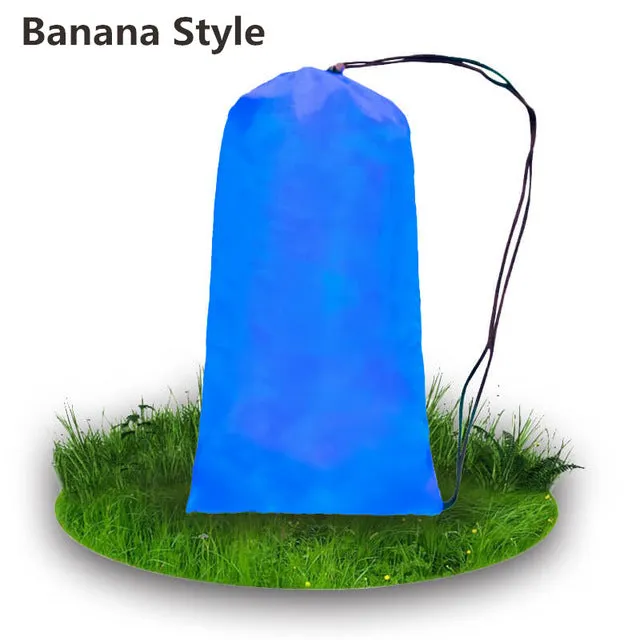 Outdoor Camping Mat Picnic Mat Beach Mat Inflatable Sofa Lazy Bag Air Sofa Bed Moisture-Proof Pad Inflatable Air Lounger Chair