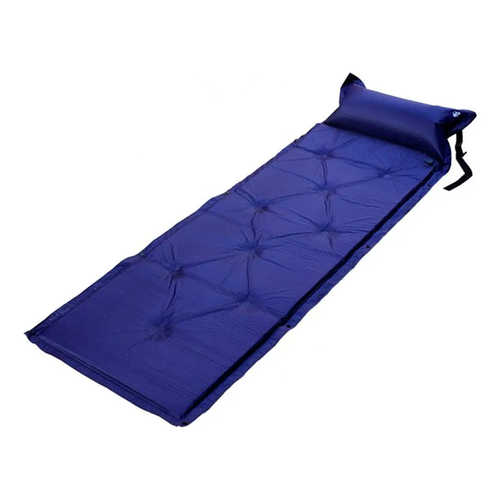 Outdoor Camping Sleeping Mat with Inflatable Cushion