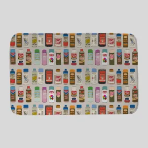 Paint Cans Bath Mat