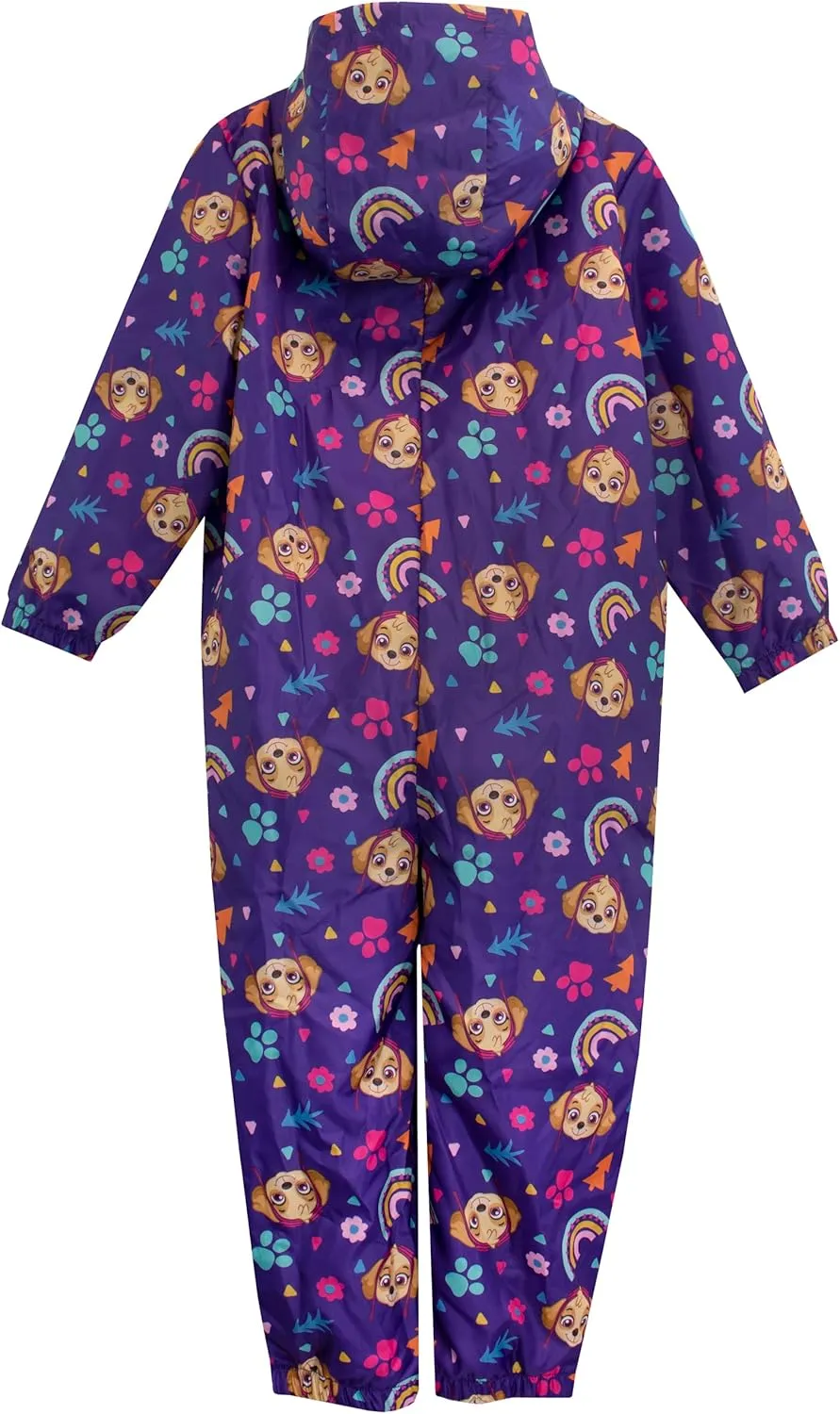 Paw Patrol Rain Suit Girls| Skye Waterproof Coverall for Toddler