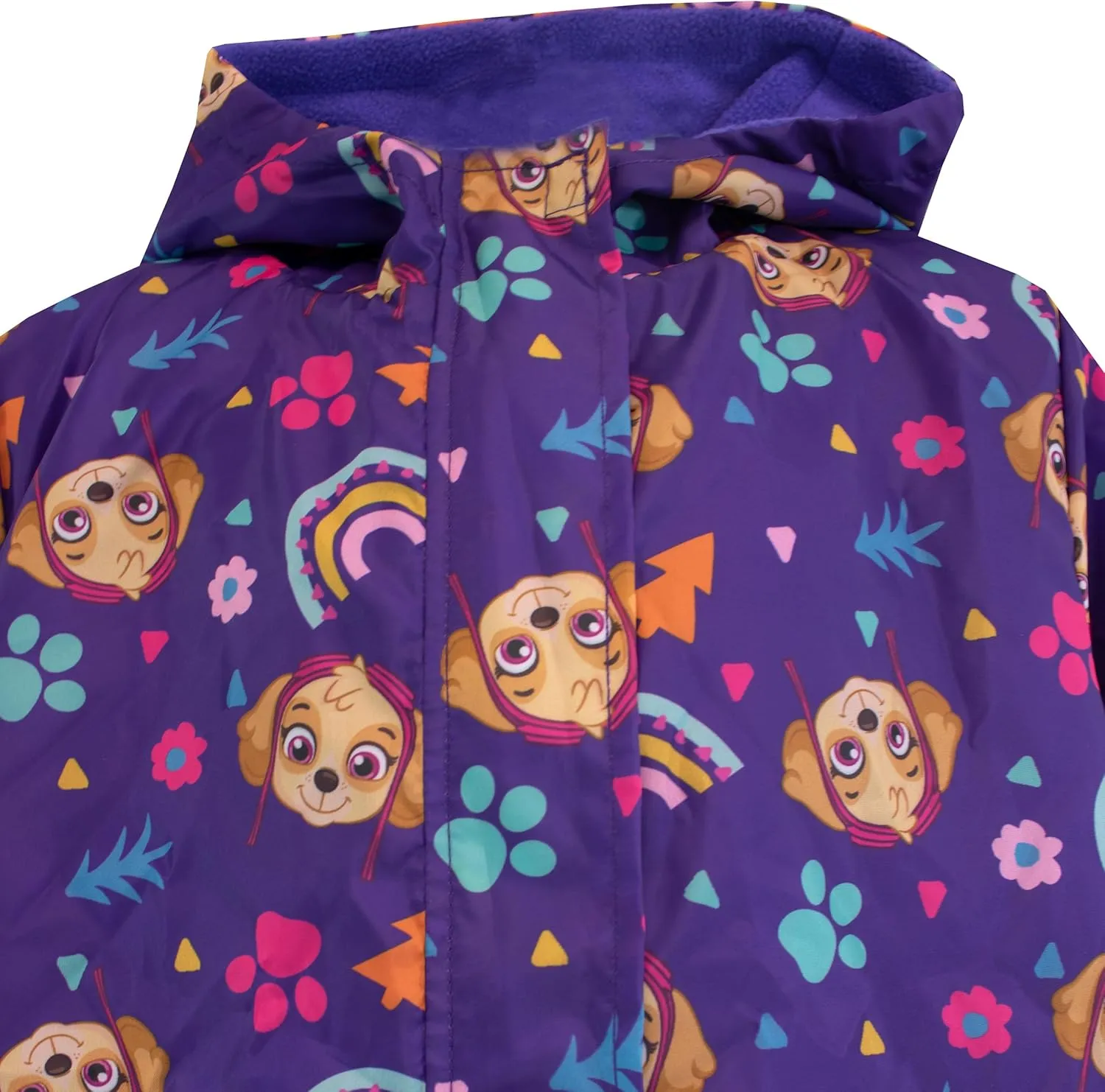 Paw Patrol Rain Suit Girls| Skye Waterproof Coverall for Toddler
